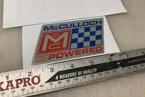 McCulloch Kart MC cMc Powered On Chrome Vintage - Imagen 1 de 1