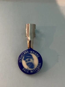 JA3151 1948-1952 Cleveland Indians Pencil Clip Blue Dale Mitchell - Picture 1 of 3