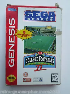 College Football's National Championship II (Sega Genesis, 1995) NTSC-US-CA - Foto 1 di 7