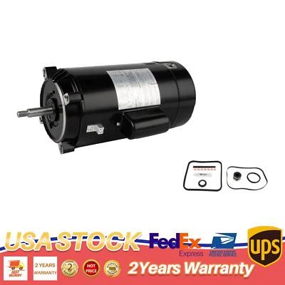 For AO Smith Swimming Pool Motor UST1202 C-Face Round Flange 2 HP SP2615X20  - Image 1 of 4