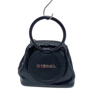 Auth DIESEL - Black Patent Leather Handbag - Picture 1 of 10
