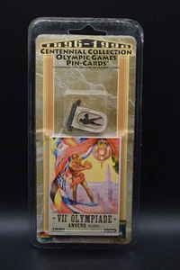 1996 Centennial Collection Olympic Games Pin - Card Antwerp 1920 NEW - Picture 1 of 4