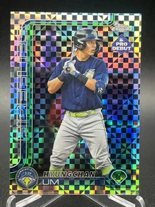 2025 Topps Pro Debut Hyungchan Um Chrome X-Fractor #PDC-195 Columbia Fireflies - Picture 1 of 2