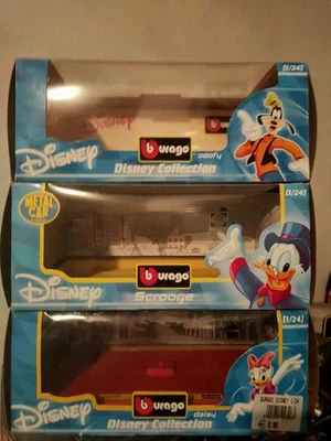Lotto Scatole Vuote Burago BBURAGO Disney Scala 1:24 NO MODELLI - Immagine 1 di 2