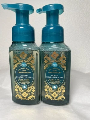 BATH & BODY WORKS QUEEN CHARLOTTE'S TEA Gentle Foaming Hand Soap 2-PACK - Image 1 of 4