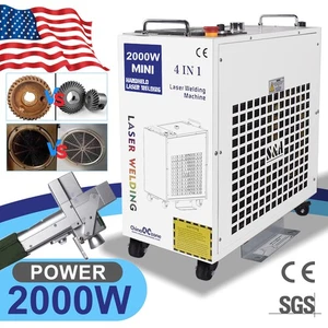 US Stock 2000W Fiber Laser Cleaning Machine Rust Oil Paint Removal One Machine - Picture 1 of 15