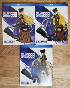 Galaxy Express 999 TV Series Collection 1 2 3 Discotek Blu-ray Brand New Sealed - Bild 1 von 5