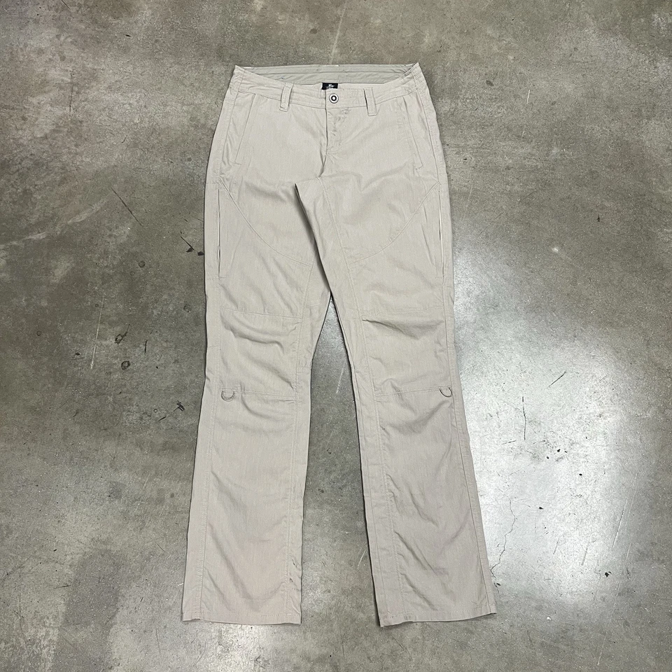 Pantalones utilitarios Kuhl Legendary para mujer talla 4 cortos senderismo caqui cargo Gorpcore Foto 1 de 4