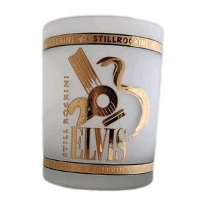 Elvis Presley Glass Graceland Glass Still Rockin 20 aniversario de la muerte - Imagen 1 de 4