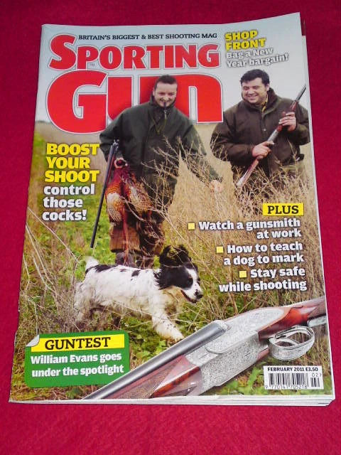 SPORTING GUN - GUNSMITH AT WORK - Feb 2011 - Image 1 of 1