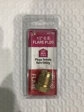 1/2 O.D Male Flare Plug, LDR
