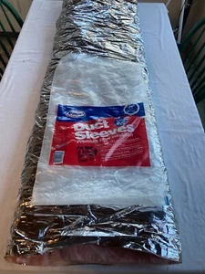 Master Flow Duct Sleeve 8” x 5’, R-Value 8.0 Premium Insulation, INSLV8R8 - Picture 1 of 6