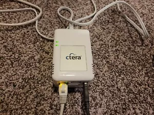 CTERA Cloudplug Modell CTERA-003-SP1X02 mit Ethernet-Kabel und Netzkabel - Bild 1 von 20