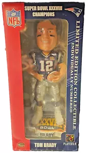 Tom Brady Superbowl XXXVIII Bobblehead New England Patriots NOS - Picture 1 of 5