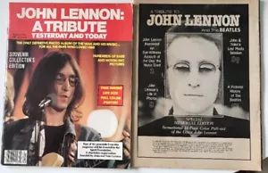 John Lennon Tribute Magazines (beatles) - Picture 1 of 1