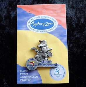 Ltd Ed. 2500 Sydney 2000 Olympic Games Pewter Pin Share the Moment Platypus Syd - Picture 1 of 4