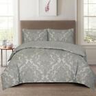 4 Piece Printed Bedding Set Duvet Quilt Cover with Fitted Sheet & Pillow Covers
