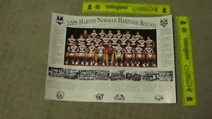 Manly Warringah Sea Eagles - 2008 Harvey Norman Heritage Round Poster - Picture 1 of 2