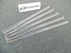 5 x 150mm Glass Stir Rods Stirring Rods Laboratory Glassware ( Pack Of Five ) - Picture 1 of 1