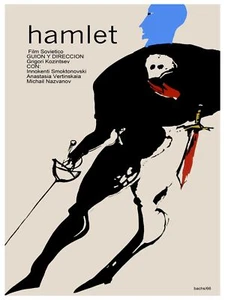 Decoration Poster.Interior design.Room art.Blue head Hamlet theater.7338 - Picture 1 of 1