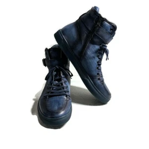 JUMP NEW YORK SULLIVAN BLUE HIGH TOP SNEAKERS SIZE 12 - Picture 1 of 11