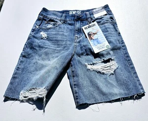 NWT Rewash Vintage Reunion Women's Boyfriend Shorts Super High Rise Size 1/25 - Picture 1 of 6