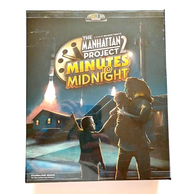 The Manhattan Project 2 Minutes to Midnight Boardgame Minion Games New in Shrink - Image 1 of 2