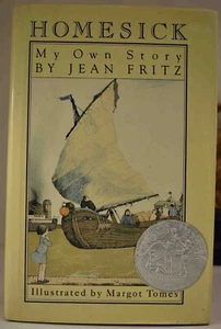 1982 HOMESICK JEAN FRITZ Margot Tomes Illustrated First Printing 1920s China VG - Picture 1 of 10