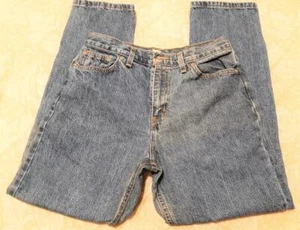 Vintage Faded Glory Brand High Waist Mom Jeans Womens 10 Petite Straight Leg - Picture 1 of 1