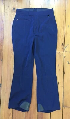 Pantalones de esquí de nieve negros ROFFE de colección bota de lana EE. UU. para mujer 14 largos 31x30,5 Foto 1 de 4