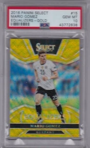 2016 PANINI SELECT SOCCER MARIO GOMEZ GERMANY EQUALIZERS 09/10 **PSA 10 GEM** - Picture 1 of 1