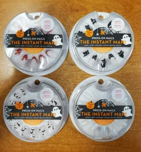4 Pack: Olive & June The Instant Mani Assorted *HALLOWEEN* Press-On Nails E15B - Picture 1 of 5