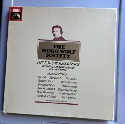 RLS 759 The Hugo Wolf Society 1931-1938 Recordings 7xLP Box Set + booklet NM - Image 1 of 4