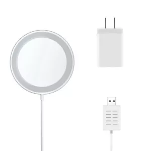 For iPhone 16 15 14 13 Pro Max Samsung S25 S24 MagSafe Magnetic Wireless Charger - Picture 1 of 11