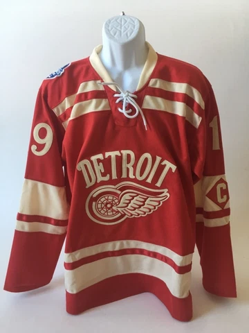 Steve Yzerman # 19 Detroit Red Wings NHL Hockey Jersey Sizes  L and XL NWOT Cover