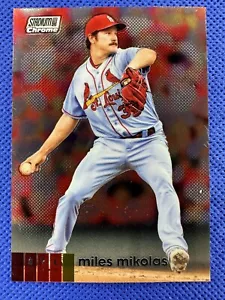 2020 #356 millas Mikolas Topps estadio club cromado béisbol St Louis Cardinals - Imagen 1 de 2