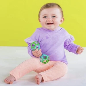 Bright Starts Oball Shaker Rattle Toy, Ages Newborn + New Sealed - Picture 1 of 8