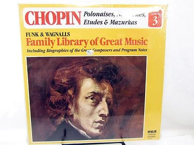 MINT LP Record CHOPEN Polonaises Nocturnes w/ bio Program Notes FW-603 Sealed - Image 1 of 4