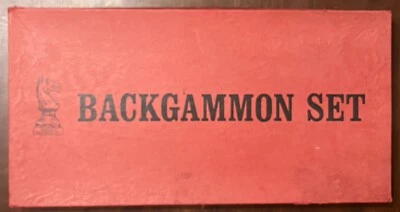 Vintage Wm. F. Drueke & Sons Backgammon Set No. 7158 with Original Box - Image 1 of 4