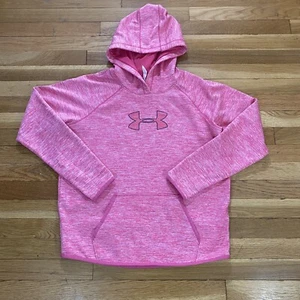 Under Armour Sweatshirt Hoodie Women's  Size Medium M Pink Coldgear Storm1  - Picture 1 of 12