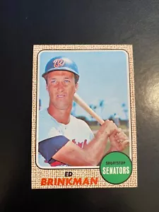 1968 Topps Baseball #49 Ed Brinkman !! SCHÖN ZENTRIERT!! 1€ VERSAND!! - Bild 1 von 2