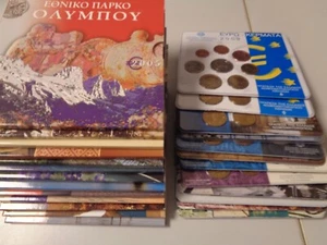 GRECJA od 2002 roku - oficer. Zestaw monet obiegowych KMS w ok. - ROCZNIK PO WYBORACH - Zdjęcie 1 z 72