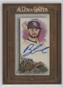 2022 Topps Allen & Ginter Framed Mini Auto Brandon Lowe #MA-BL Auto - Picture 1 of 4