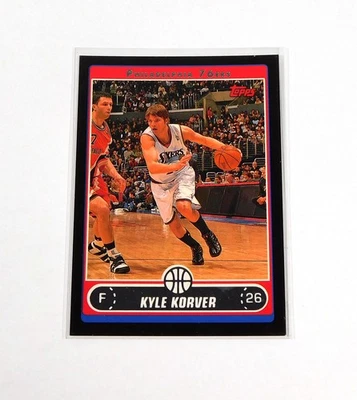 2006-07 Topps Black Kyle Korver #98 Rookie 76ers /99 - Image 1 of 2