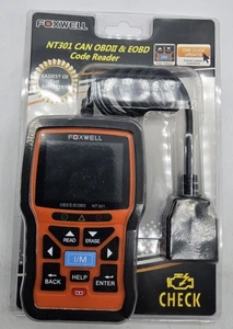 NEW Sealed Foxwell NT301 OBD2/EOBD Code Reader Diagnostic Scanner - Picture 1 of 4
