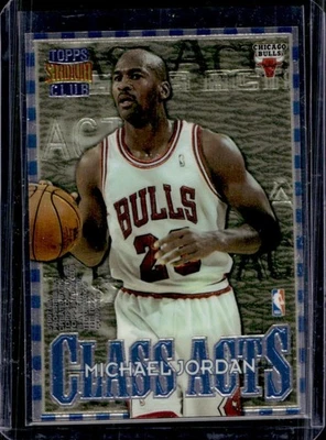 1996-97 Stadium Club Michael Jordan Jerry Stackhouse Class Acts #CA1 Bullets - Image 1 of 2