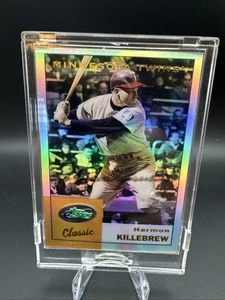 2002 Topps eTopps Classic Harmon Killebrew Auto Sealed Encased HOF 19/40 w COA - Picture 1 of 5