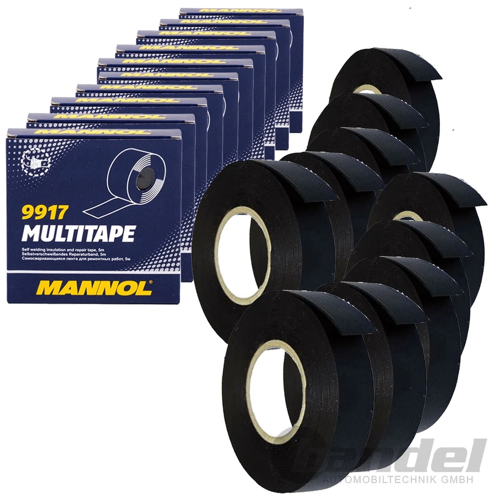 Mannol 9917 Multi-Tape Dichtband 5m - Schwarz