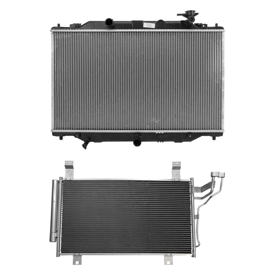 For Mazda CX-5 2013-2020 TRQ Radiator & Condenser Kit - Изображение 1 из 1