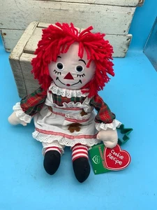 Vintage Holiday Cookie Chef Raggedy Ann Doll, 14” - Picture 1 of 6